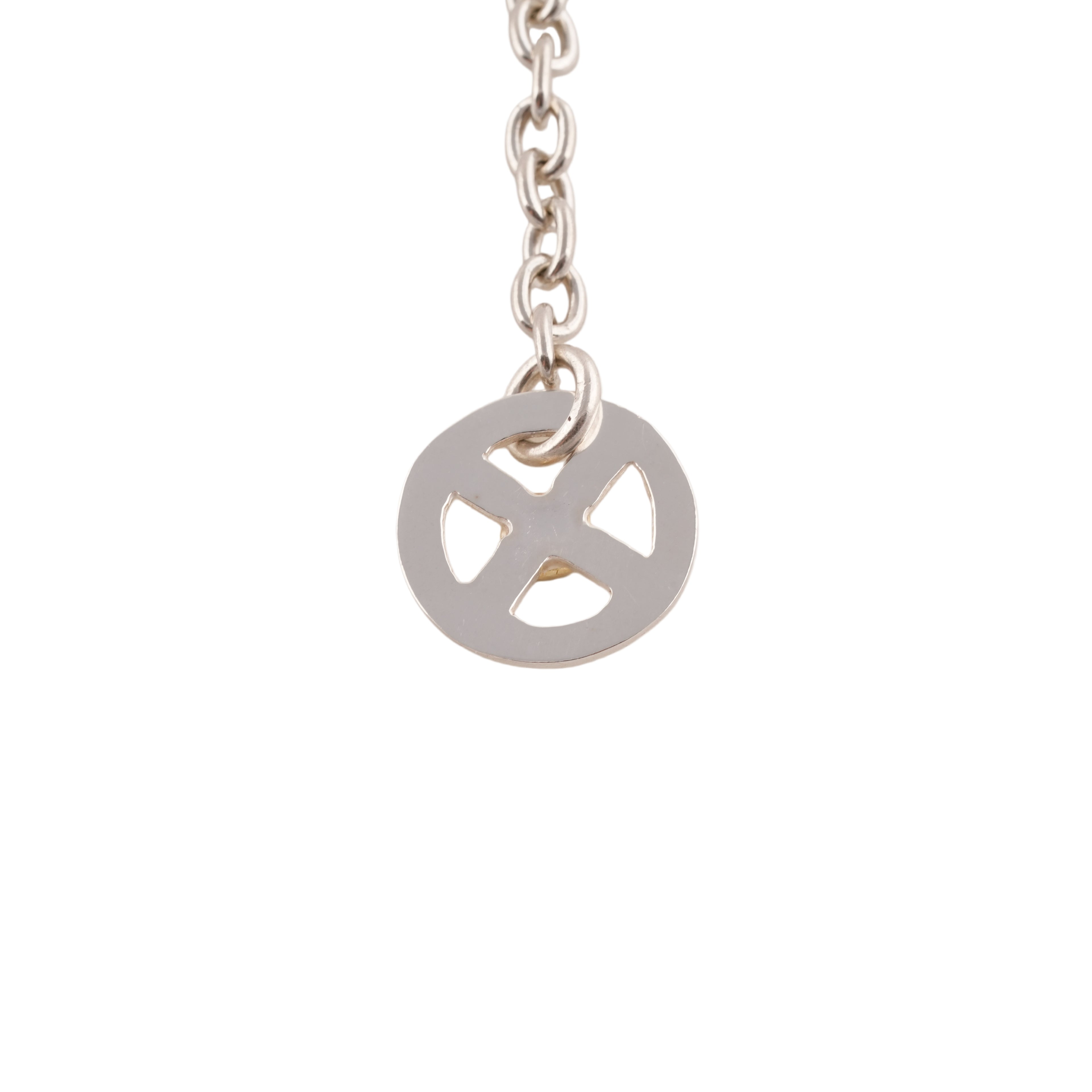 Eagle Silver Hook & Gold Eagle Stamp Silver Wheel Thick Round Chain Necklace (20inch) #00380