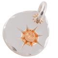 Eight-Ray Sun&Eagle Stamp Silver Medallion (S) (Off-Center) — Goro's