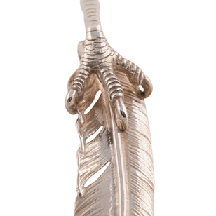 Claw Silver Feather w/ Gold Stamp (Right)(XL) #00342