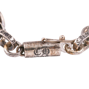 Paper Chain Silver Bracelets (7inch)