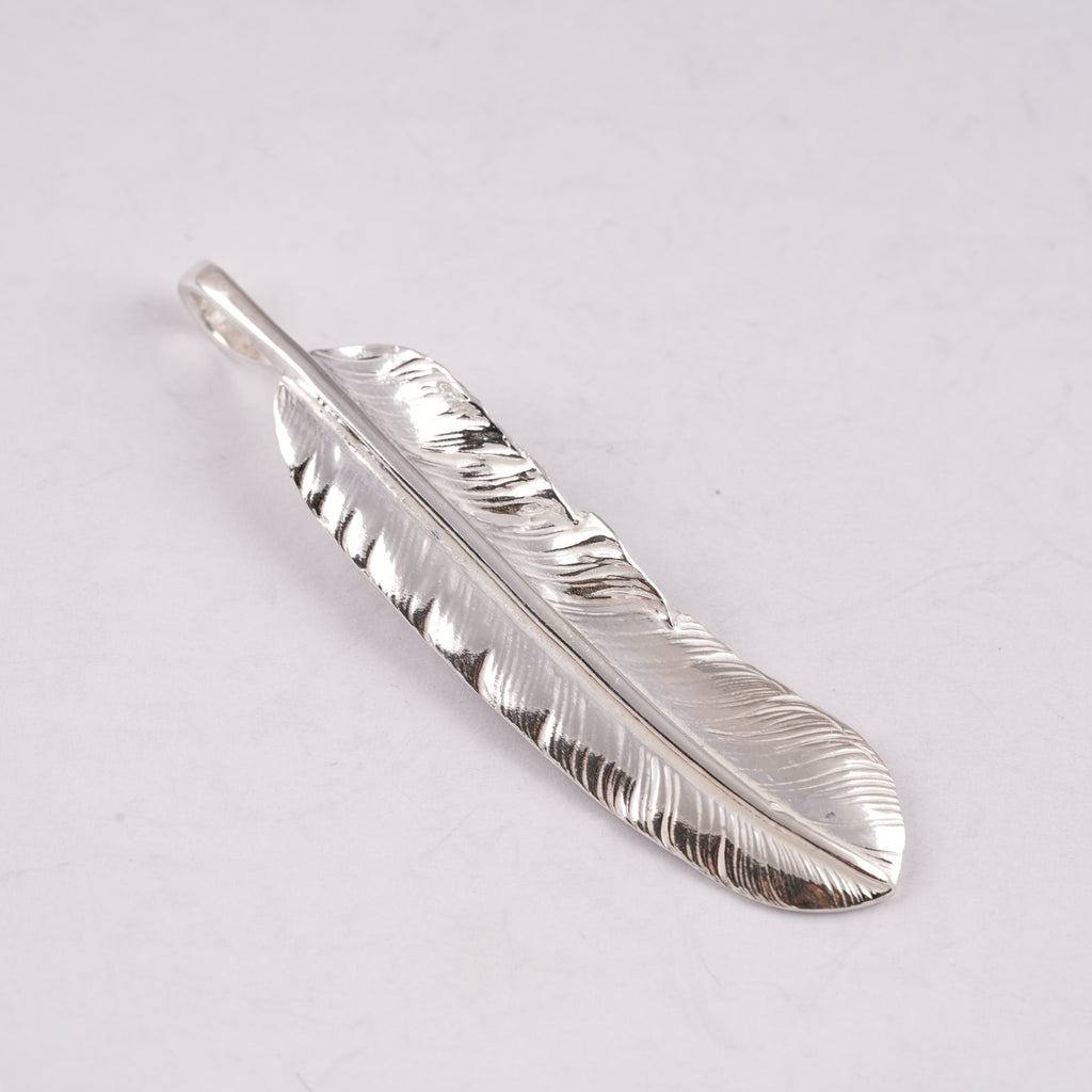 Plain Silver Feather (Left)(XL)