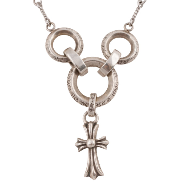 Silver & 18k White Gold Babyfat Belly Chain (30inch)