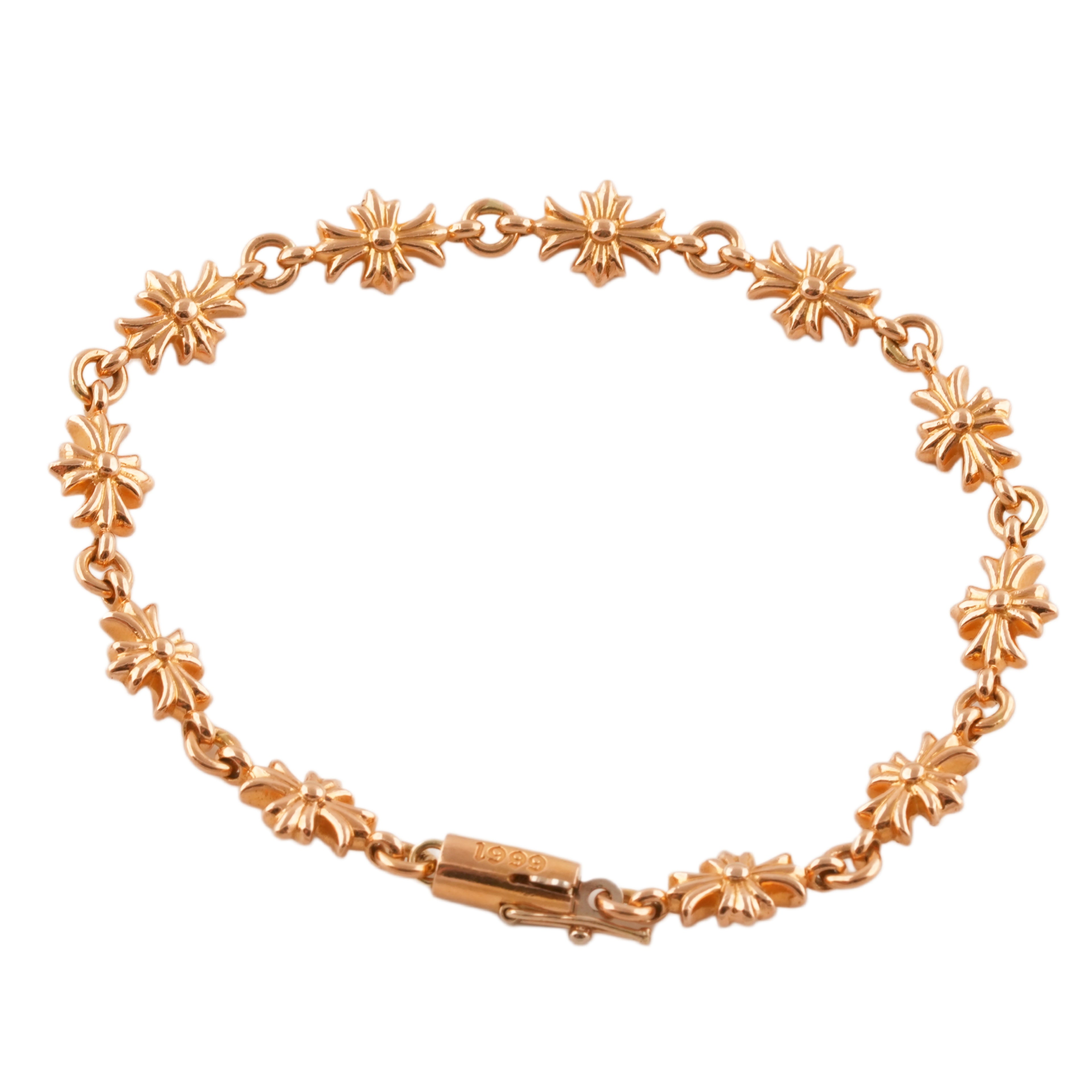 22k Tiny E CH Plus Link Bracelet (11 Link 6.5inch) #00598