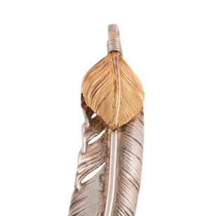Gold Top Silver Feather (Right)(XL) (Old Design) #00345