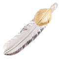 Gold Top Silver Feather (Right)(XL) — Goro's