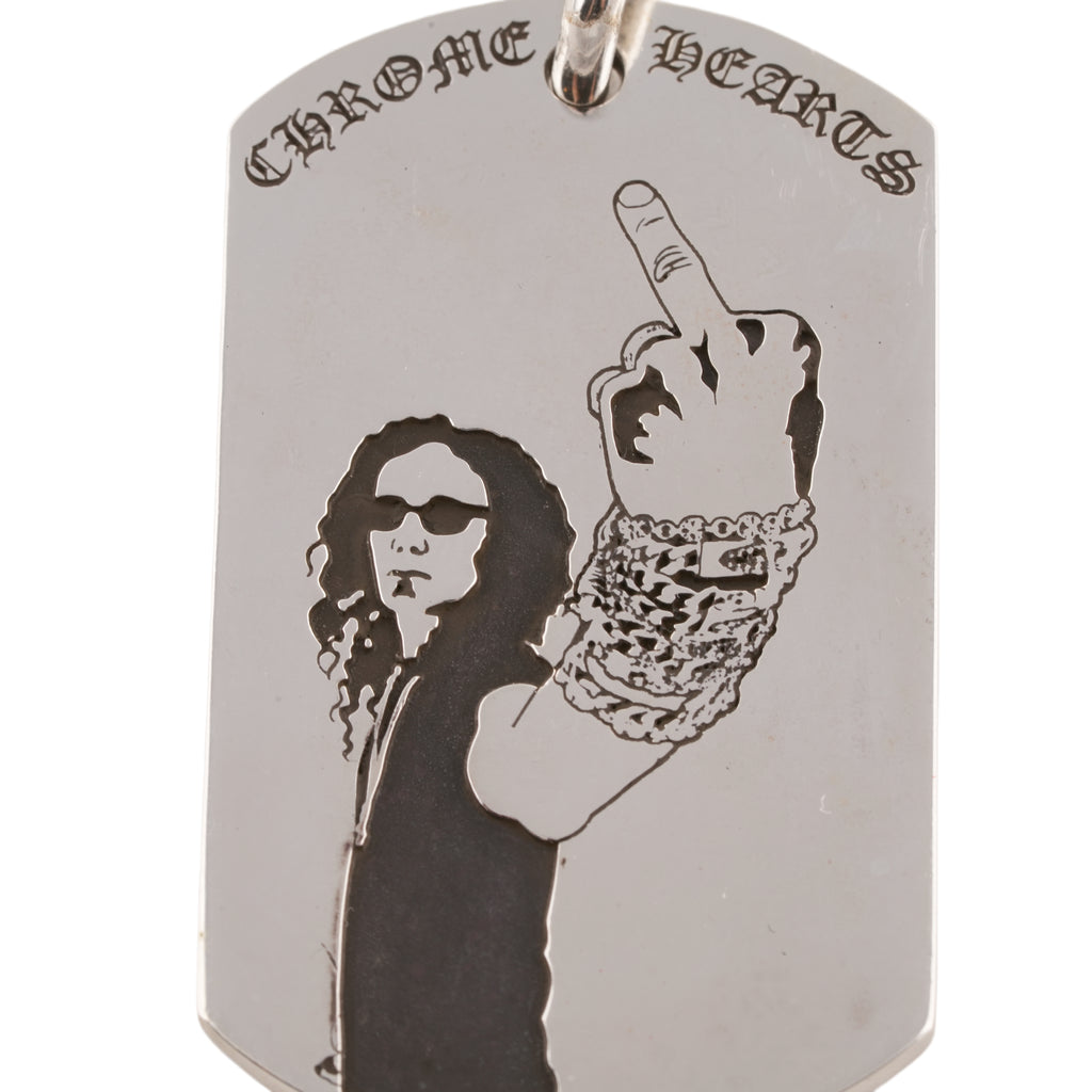 RS FUCK YOU Flag Dogtag
