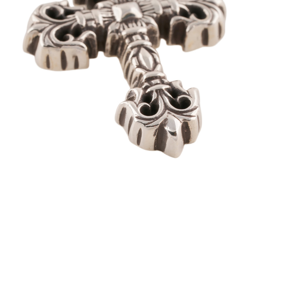 XS Filigree Cross Pendant With Bale