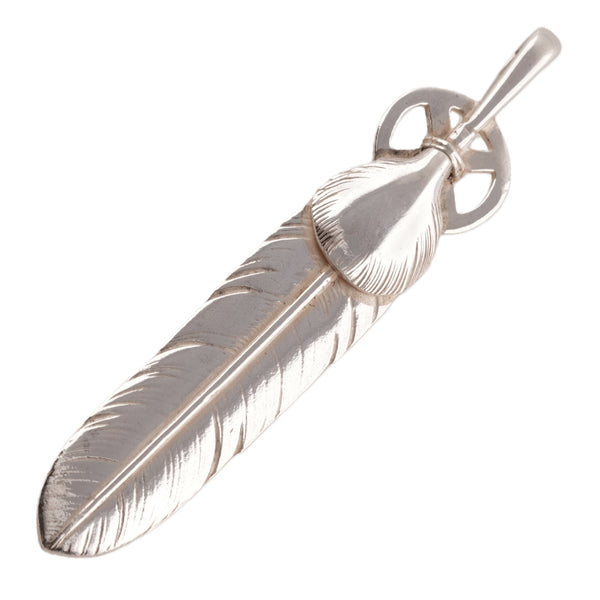 Heart Wheel Silver Feather (L) #00546