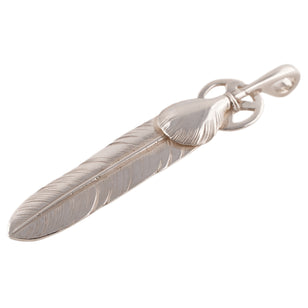 Heart Wheel Silver Feather (L)