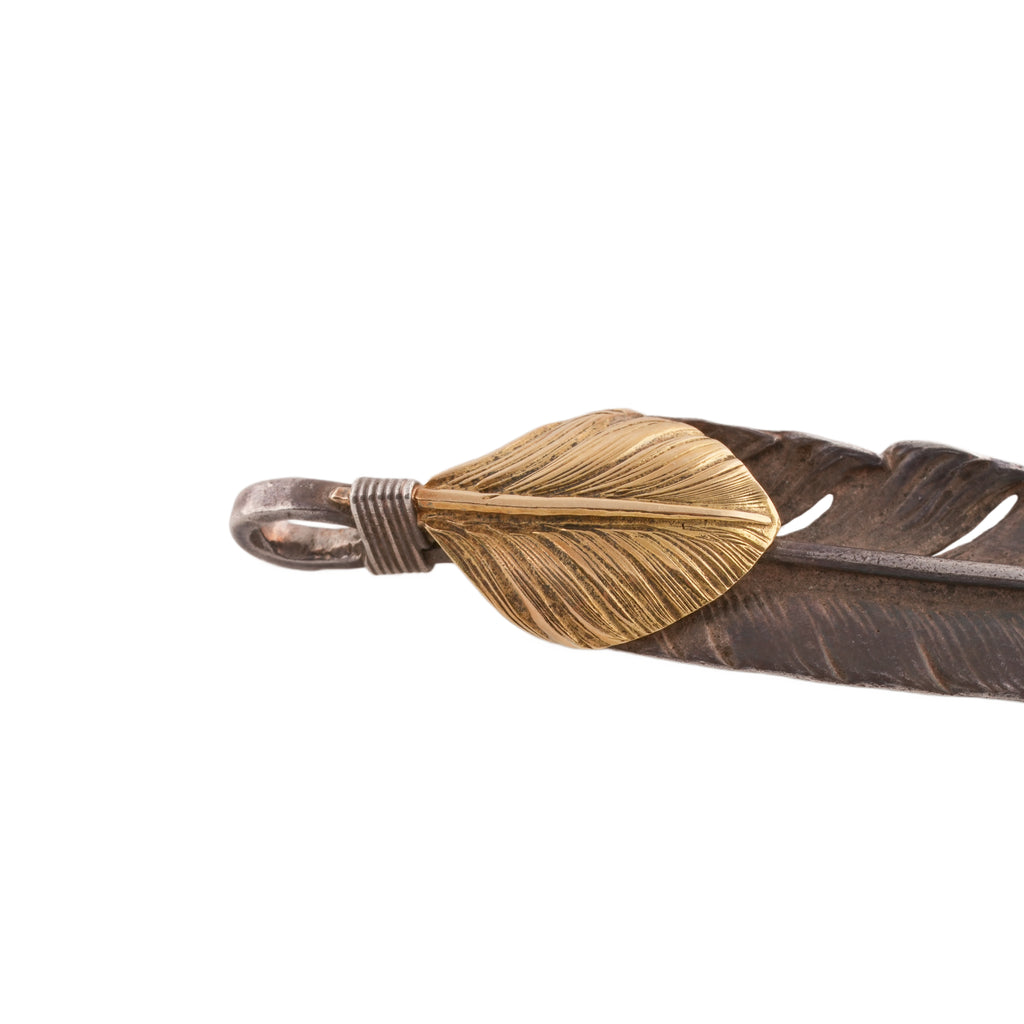 Gold Top Silver Feather (Left)(XL) (Old Design)