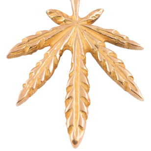 Gold Grass Pendant (S)