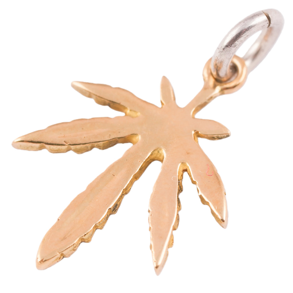 Gold Grass Pendant (S)