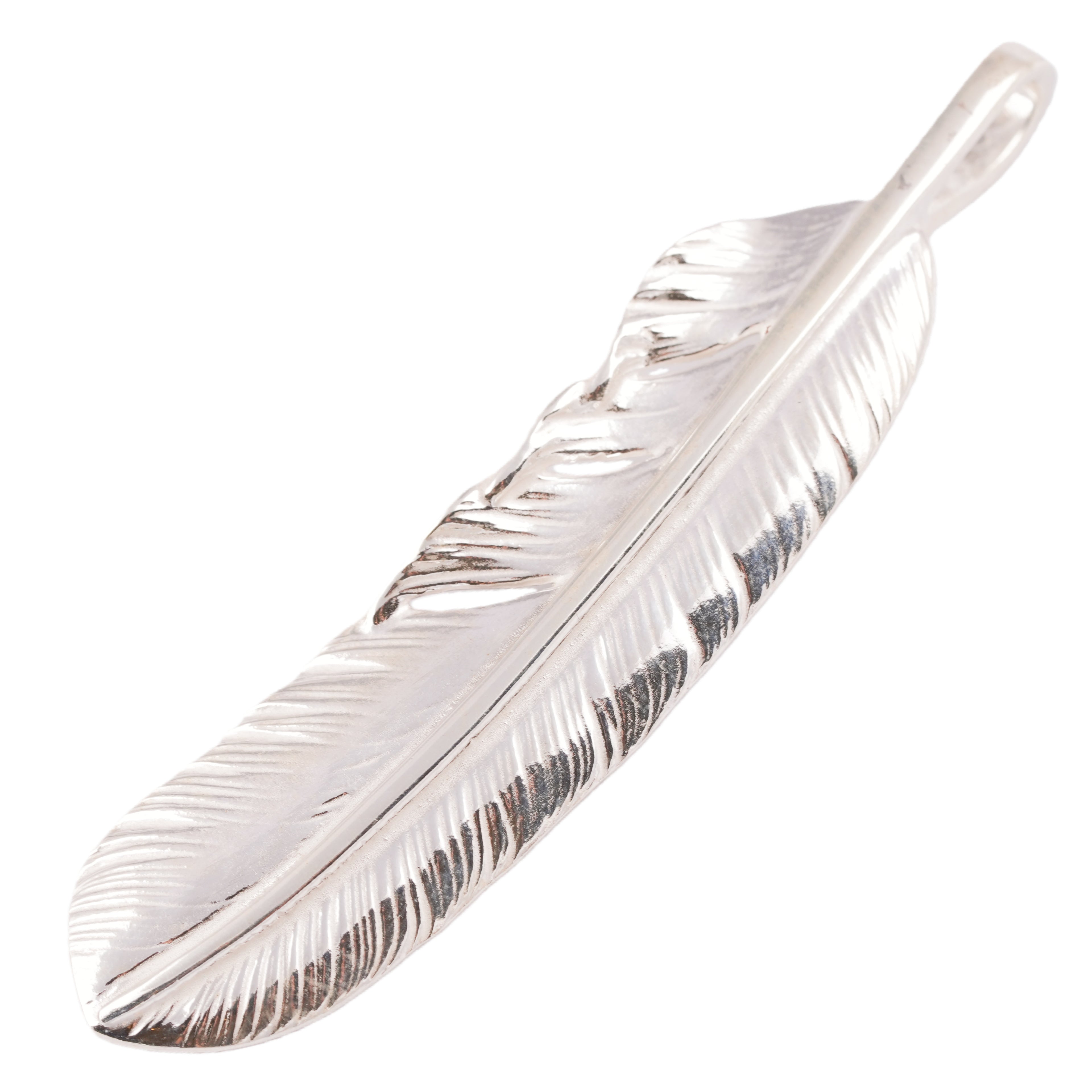 Plain Silver Feather (Right)(XL)