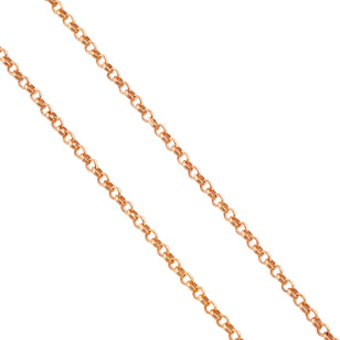22k Roll Chain Necklace (20inch) #00602