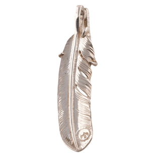 Claw Silver Feather w/ Gold Stamp (Right)(XL) #00342