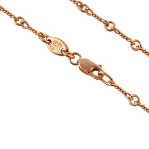 22k Twist Chain Necklace (18inch) #00476