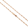 22k Twist Chain Necklace (18inch) — Chrome Hearts