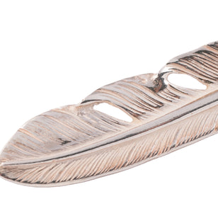 Silver Feather Pendant (Right)(S)