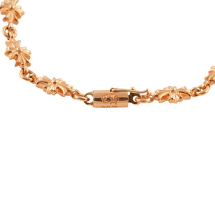 22k Tiny E CH Plus Link Bracelet (12 Link 7inch)