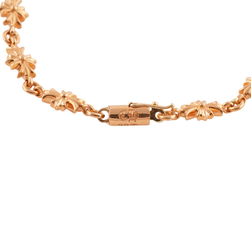 22k Tiny E CH Plus Link Bracelet (12 Link 7inch)