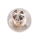 Mini Cross Ball Stud Earring — Chrome Hearts