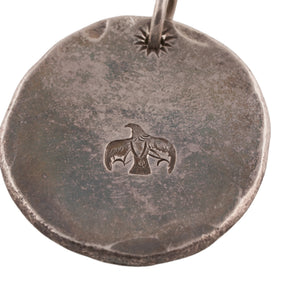 Eight-Ray Sun&Eagle Stamp Silver Medallion (M) (Goro-Stamped Custom)