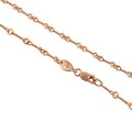 22k Twist Chain Necklace (24inch) — Chrome Hearts