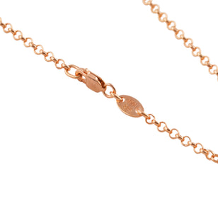22k Roll Chain Necklace (16inch) #00599