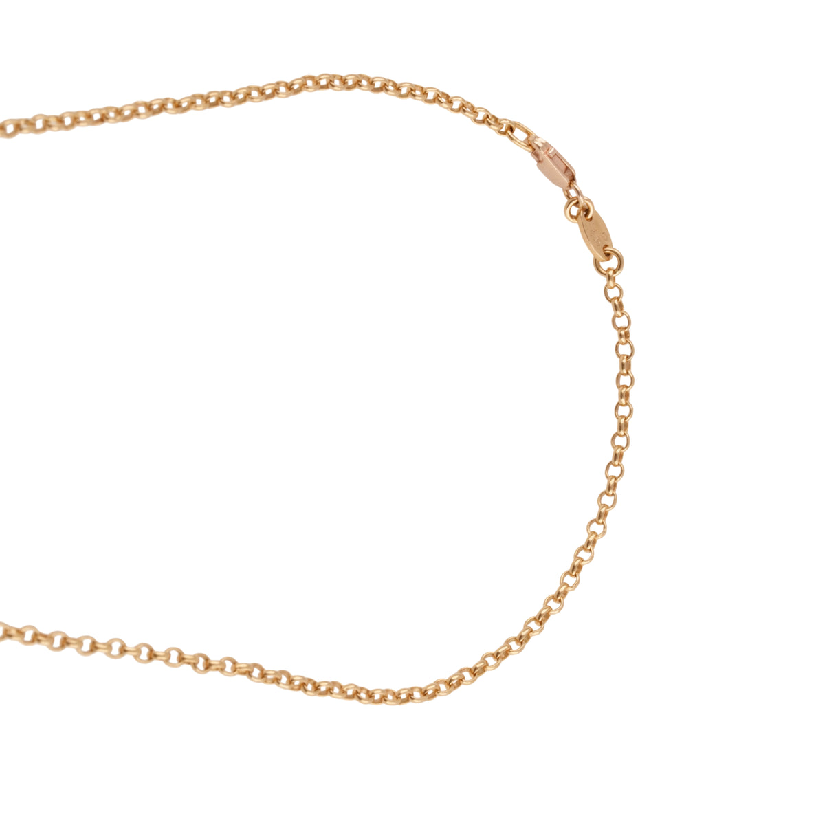 22k Gold Roll Chain Necklace (20inch) — Chrome Hearts · corner:01733/DSC08897.JPG