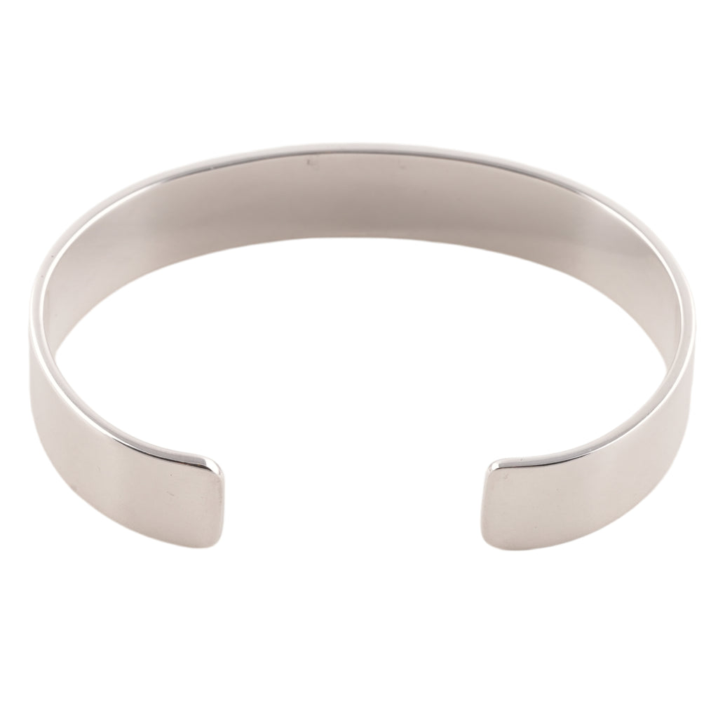 Gold Eagle Stamp Flat Silver Cuff (M) (7inch) #00231