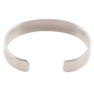 Gold Eagle Stamp Flat Silver Cuff (M) (7inch) #00231