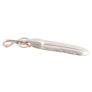 Heart Wheel Silver Feather (L) #00549