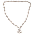 Tiny E BS Fleur Charm Necklace (16inch) — Chrome Hearts · corner:01245/DSC08819.JPG
