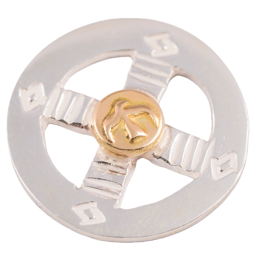 Gold Eagle Stamp Silver Wheel #00201