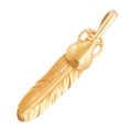 Gold Top Heart Wheel Silver Feather (S) — Goro's