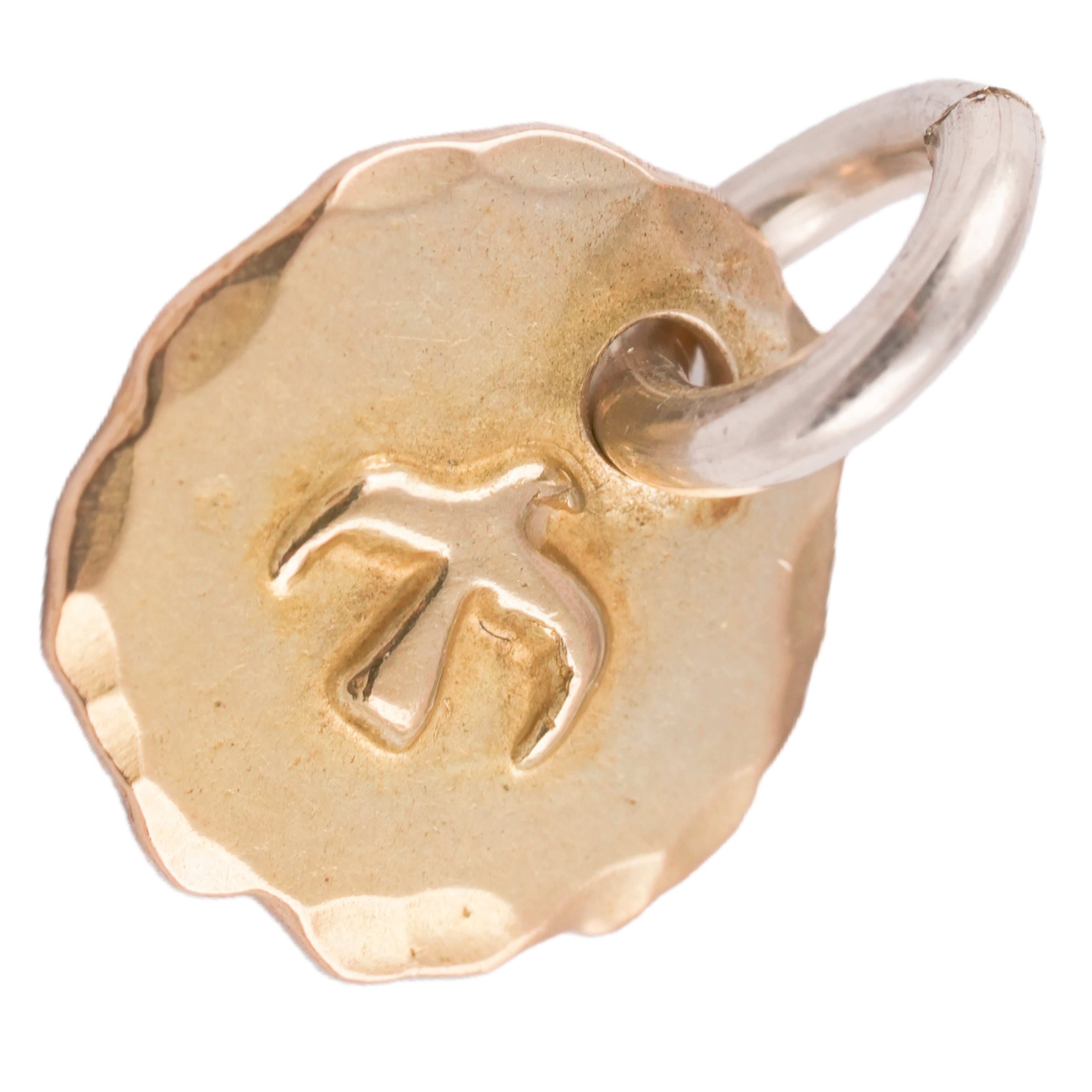 Eagle Gold Medallion Pendant (XS)
