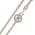 Eagle Silver Hook & Gold Eagle Stamp Silver Wheel Thick Round Chain Necklace (20inch) — Goro's