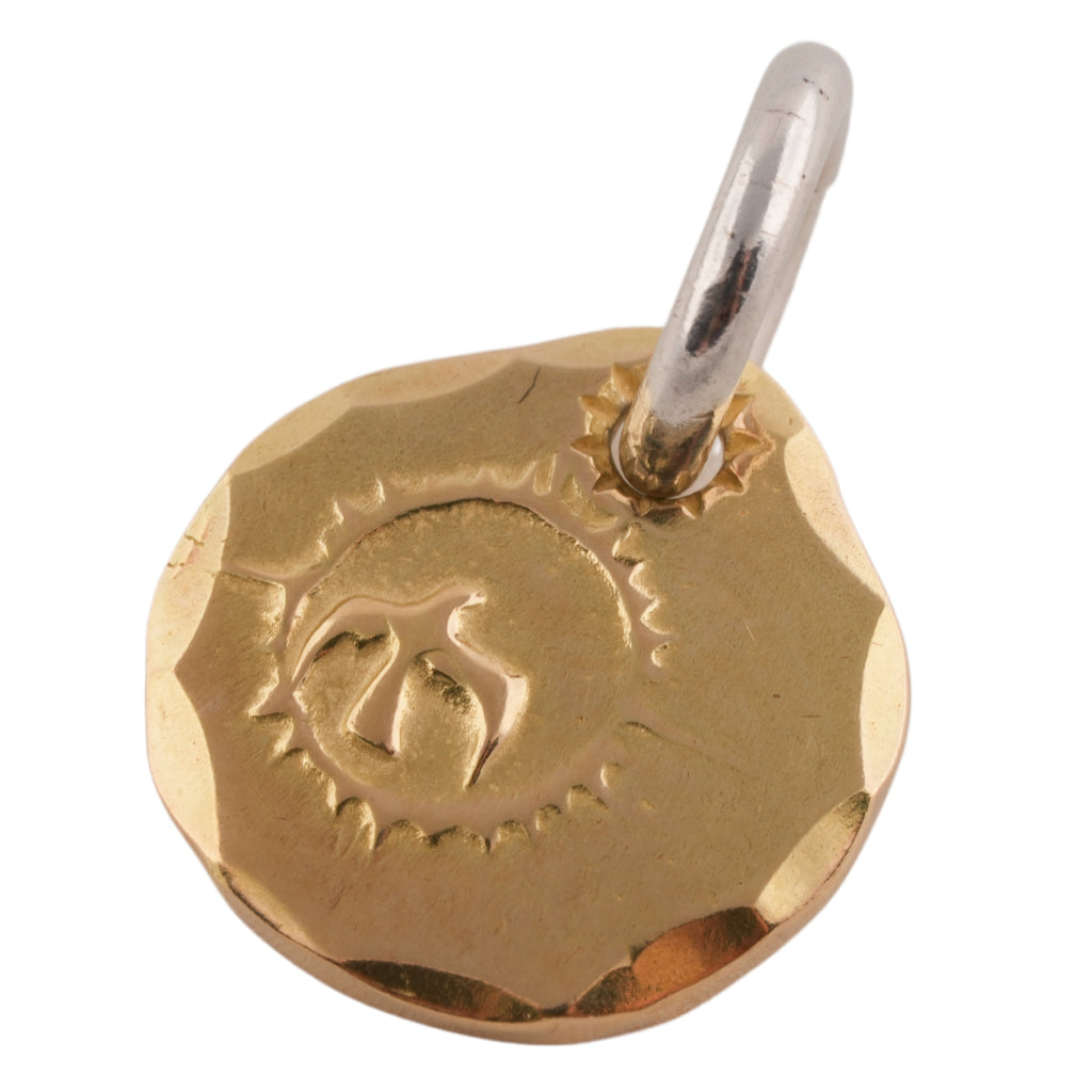 Eagle-in-Sun Gold Medallion (S)
