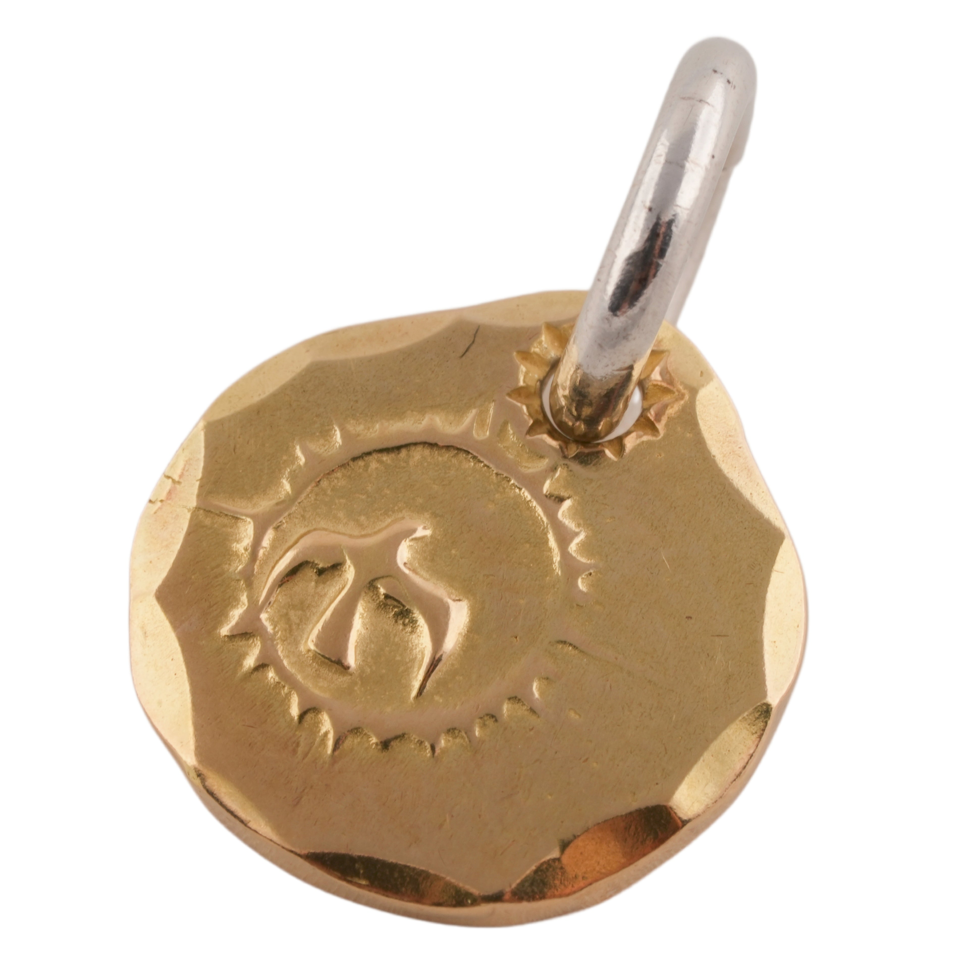 Eagle-in-Sun Gold Medallion (S)