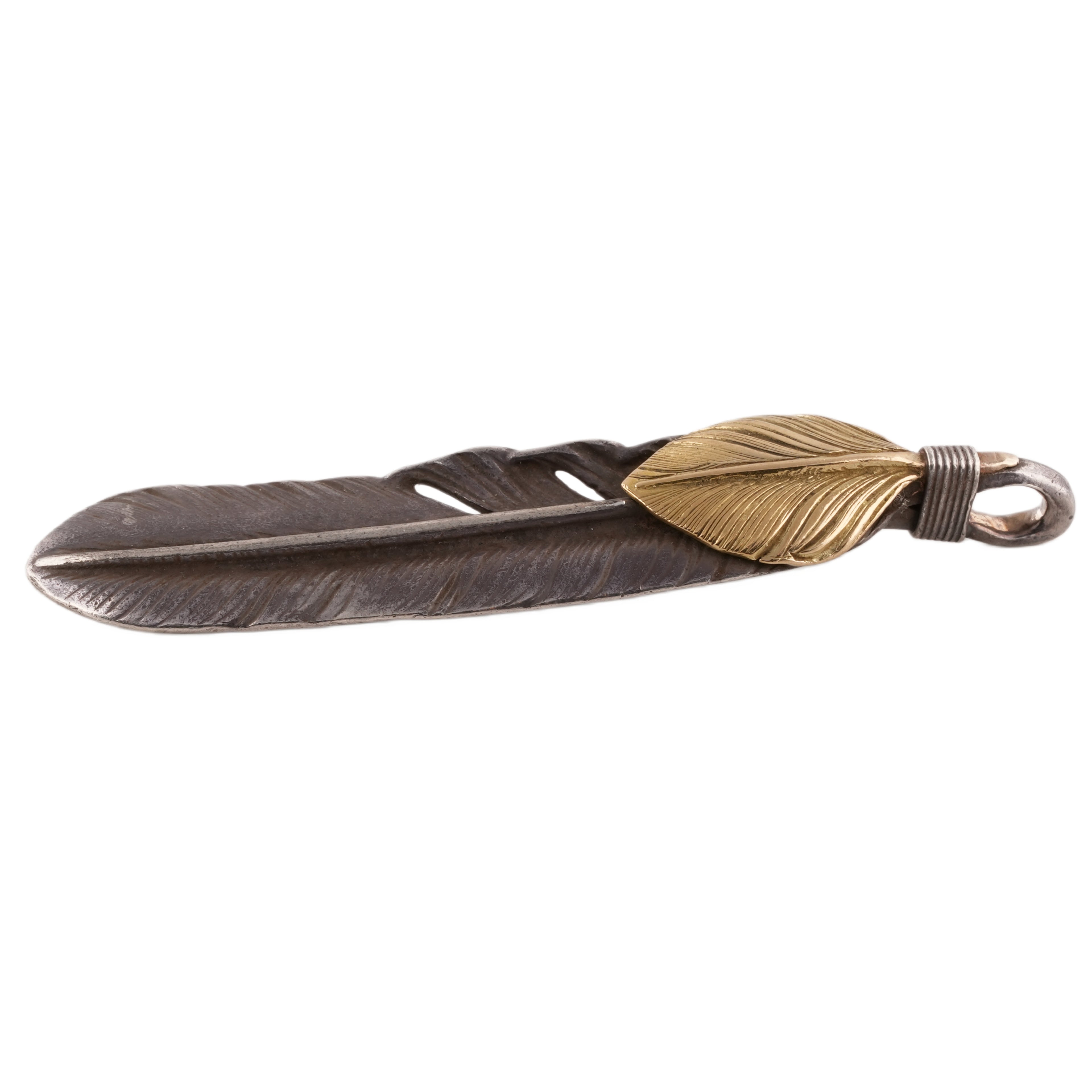 Gold Top Silver Feather (Right)(XL) (Old Design)