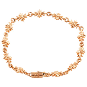 22k Tiny E CH Plus Link Bracelet (12 Link 7inch)