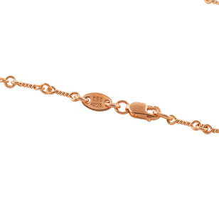 22k Twist Chain Necklace (18inch) #00606