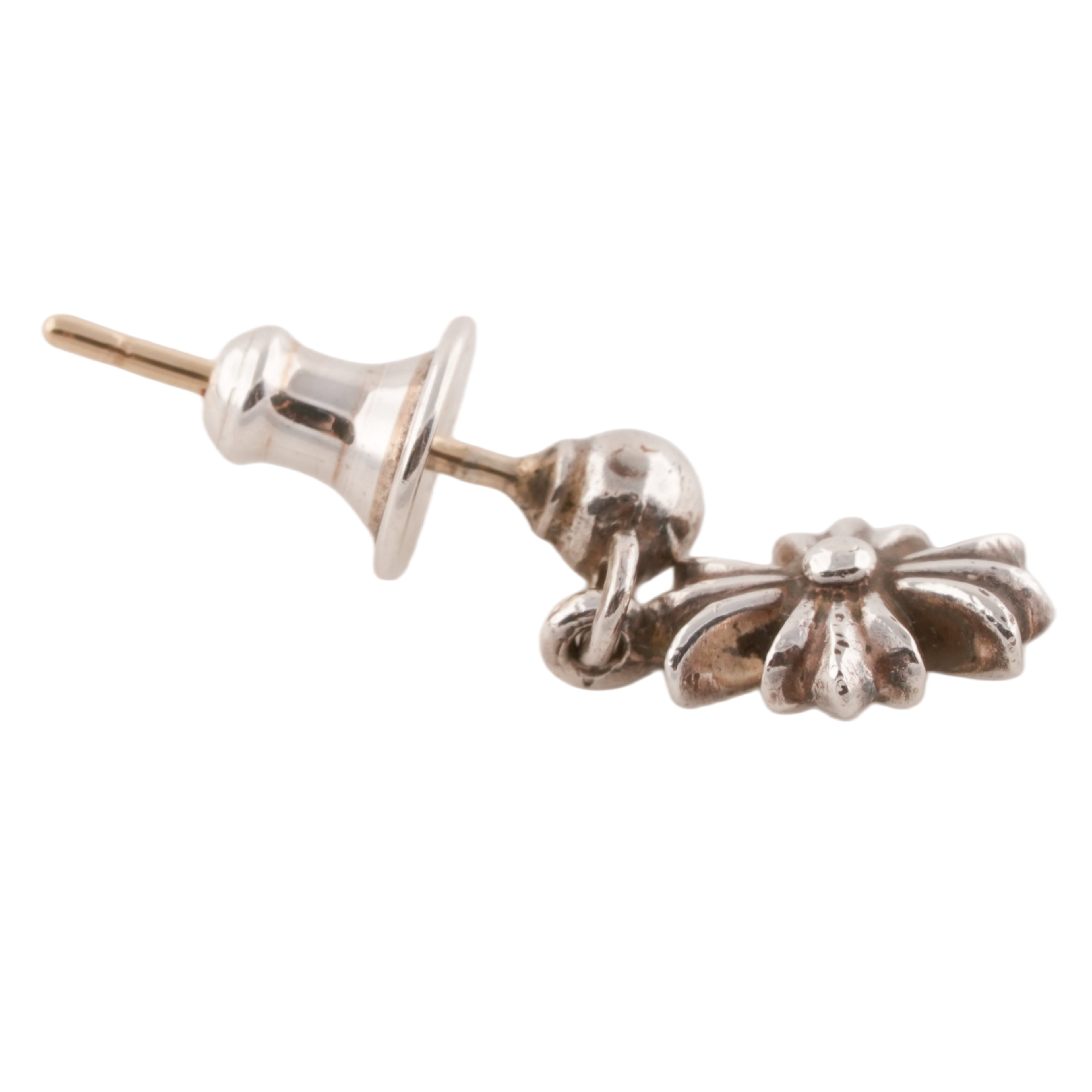 Tiny E Drop Earring #00366