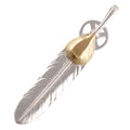 Gold Top Heart Wheel Silver Feather (L) — Goro's