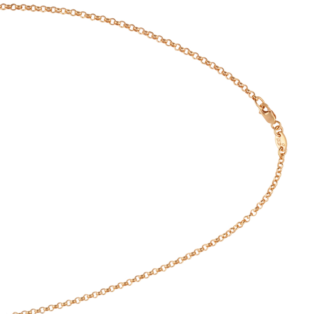 22k Roll Chain Necklace (24inch) — Chrome Hearts · corner:00646/DSC08218.JPG