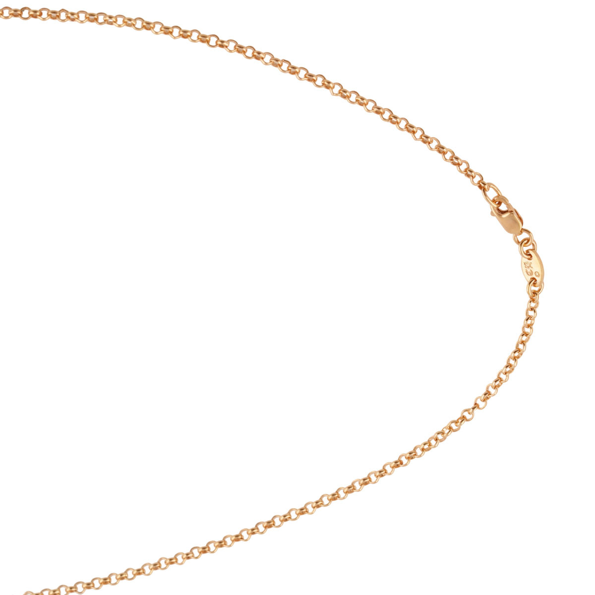 22k Roll Chain Necklace (24inch) — Chrome Hearts · corner:00646/DSC08218.JPG