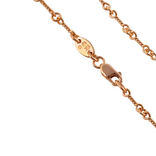 22k Twist Chain Necklace (24inch) #00608