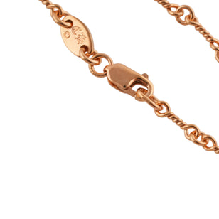 22k Twist Chain Necklace (20inch) #00474