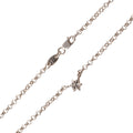 Roll Chain 6-Point Star Necklace (16inch) — Chrome Hearts