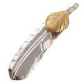 Gold Top Silver Feather (Left)(XL) — Goro's